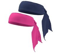 NiceYnn 2pcs Head Ties Headband, Unisex Elastic Bandana Sports Sweatband