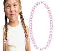 NiceYnn 40pcs Mini Bow Hair Clips Cute Tiny Satin Alligator Clips Non Slip Barrettes Twist Tie Silky Hair Clips Sweet Hair Ribbon Bowknot Clips Hair Accessories for Women Girls Teens Kids Pink