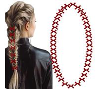 NiceYnn 40pcs Mini Bow Hair Clips Cute Tiny Satin Alligator Clips Non Slip Barrettes Twist Tie Silky Hair Clips Sweet Hair Ribbon Bowknot Clips Hair Accessories for Women Girls Teens Kids Burgundy