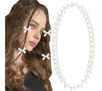 NiceYnn 40pcs Mini Bow Hair Clips Cute Tiny Satin Alligator Clips Non Slip Barrettes Twist Tie Silky Hair Clips Sweet Hair Ribbon Bowknot Clips Hair Accessories for Women Girls Teens Kids Beige