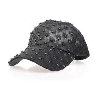 NiceYnn Charm Lace Mesh Baseball Cap, Bling Sequin Flower Breathable Adjustable Snapback Trucker Caps, Girls UPF 50+ Travel Summer Sun Hat Visor Hip Hop Golf Hats