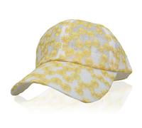 NiceYnn Charm Lace Mesh Baseball Cap, Bling Sequin Flower Breathable Adjustable Snapback Trucker Caps, Girls UPF 50+ Travel Summer Sun Hat Visor Hip Hop Golf Hats