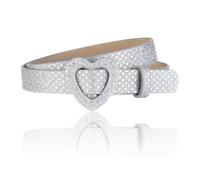 NiceYnn Cute Shiny Skinny Thin Belt for Girls Boys, Kids Fashion Glitter PU | Leather Adjustable Waist Belt Strap for Jeans Pants Dress, Youth Teens Sports Belt for Kids Cute Daily Outfits