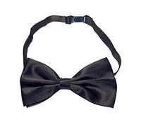 NiceYnn Men's Pre-Tied Satin Bow Tie Solid Colour Classic Tuxedo Bowtie Adjustable Formal Neck Bow Ties for Wedding Party Halloween Thanksgiving Christmas New Year Coffee