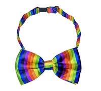 NiceYnn Pre-Tied Bow Tie, Formal Tuxedo Bowties, Adjustable Length Satin Bow Tie for Wedding Parties Banquets Fancy Dress Costume Carnival for Men Boys Adults Children Multicolor A