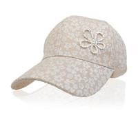 NiceYnn Women Print Flower Rhinestone Butterfly Baseball Hat, Charm Girls Sun Hat,Pre-Curved Bill Snapback Cap Casual Outdoor Sports Golf Visor, Adjustable One Size