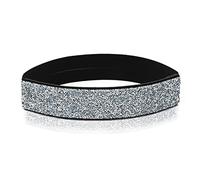 NiceYnn Women Sparkle Rhinestone Belt 5cm Wide Elastic Waist Belts - Bling Glitter Crystal Wide Stretch Cinch Waistband Fashion Cincher for Dress Jumpsuit Shirt Coat