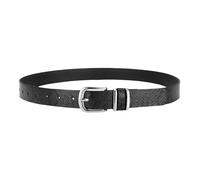 NiceYnn Women's Skinny Leather Snake Belts for Jeans Dresses Fashion Retro Vintage Alloy Silver Pin Buckle Ladies Leopard Thin Casual Waist Belt Black