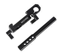 NICEYRIG 15 mm Rod Clamp, M12 Thread 15mm to 12 mm Rod, DJI Follow Focus Clamp with 1/4-20” Ar ri Locating Hole for DJI Ronin-S / RS2 / RS3 / RS3Pro/ RS4 / RS4Pro
