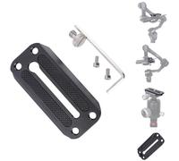 NICEYRIG Arca Type Quick Release Plate,Camera Tripod Quick Release Plate with 1/4-20 screw,1/4 threaded and Non-slip for Arca tripod/DJI DJI Ronin RS3/RS3Pro/RS2/RSC2/SC-550