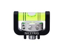 NICEYRIG Bubble Level for ARRI Thread Mount, Camera Bubble Spirit Level Applicable for Sony, Canon, Panasonic Camera Cage, Handle Grip - 572