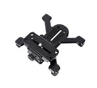 NICEYRIG Camera Quick Release Plates for ARCA-Swiss Standard, DJI Stabilizer/Tripod/Ground Shooting Switch Base Plate Kit with Clamp, Four-Feet Stand Support Base and Additional QR Plate