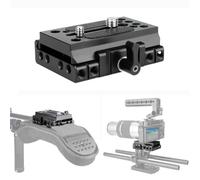 NICEYRIG Quick Release Plate Base Plate for Manfrotto 501 577 504 701 for Camera Rig,Tripod,15mm Shoulder Mount