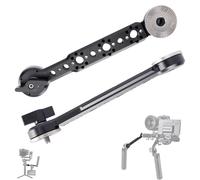 NICEYRIG Rosette Extension Arm with Nato Rail & Locating Holes for ARRI Standard Applicable Handgrip Gear for Camera Shoulder Rig