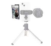 NICEYRIG Smartphone Flip Screen Mirror Foldable Vlogging Live Streaming Selfie Mirror Compatible with Most 4.7-6.7 Inch iOS & Android Phones-534(Plus Version)