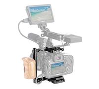 NICEYRIG Universal DSLR Camera Cage with Quick Release Base Plate for Canon 5D4 5D3 5D2 6D2 6D 7D 80D Nikon D850 D810 D810A D800E D800 D750 D700