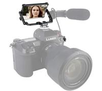 NICEYRIG Vlog Selfie Mirror, Foldable Flip Screen for Multi-brand Cameras | Fits Sony A6000/A6300/A6400/A6600/A7II/A7III, Fujifilm XT series and Canon 5D.