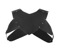 NICEYST Medieval Leather Chest Armor Retro Viking Warrior Mercenary Knight Archer Armor Vest LARP Cosplay Halloween Costume