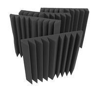 Nicfaky 12Pcs Acoustic Foam Wall Panels 12X12X2Inch Soundproofing Panel,Home Studio Noise Cancelling Foam Tiles Soundproof Panel