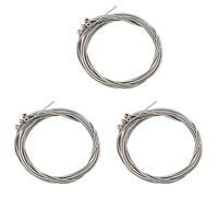 Nicfaky 3X 4 Steel Strings for 4 String Guitar