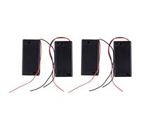 Nicfaky 4 x AA 3V Battery Holder Case Box Slot Wired ON/OFF Switch W Cover