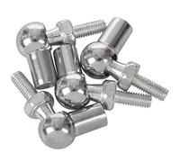 Nicfaky 6mm Male Female Thread L Shaped Ball Joint Rod End Bearings 4pcs