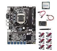 Nicfaky B75 ETH Mining Motherboard 12XUSB3.0+G630 CPU+128G SSD+6XVER009S Riser Card+ Cable+Switch Cable+Thermal Grease