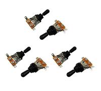 Nicfaky Metric 3 Way Short Straight Guitar Toggle Switch for Electric Guitar(Pack of 4)