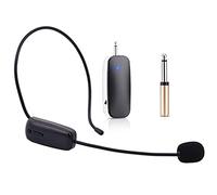 Nicfaky UHF Wireless Microphone Portable 2 in 1 Volume Amplifier Professional Microphone to Wear for Speech Teaching