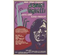 NICH and MASA present Daniel Viglietti; canto libre = songs of freedom (1973-1980) Poster Print by Malachi Montoya (24x36)