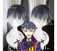 NICHANGHUA 2018 Anime IDOLiSH7 Re:vale MOMO Short Mixed Colors Synthetic Hair for Adult Role Play Cosplay Wig