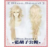 NICHANGHUA Anime Slayer: Kimetsu no Yaiba Douma Cosplay Wig Long Blonde Heat Resistant Synthetic Hair Wig + Wig Cap