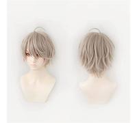 NICHANGHUA Long Black Gardient Red for VTuber Hoive Vox Akuma Cosplay Wig Hair Synthetic Hair Heat Resistant Unisex Adult Free Wig Cap (Color : Kaida Haru)