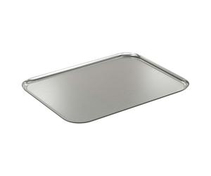 Nichba - Tray Stainless Steel 30x40 cm, Extra Large - Stainless Steel