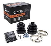 NICHE Front Rear CV Axle Boot Kit For Yamaha Grizzly 700 Hunter Replaces 3B4-2510G-00-00 3B4-2510H-00-00