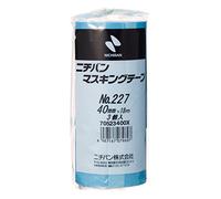 Nichiban Masking Tape No.227H 227H40, 1.6 inches (40 mm) x 6.1 ft (18 m), 3 Rolls per Pack