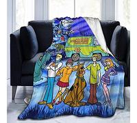 NICHIYOBI Scooby DOO Blanket?Cute Dog Scooby DOO, Soft Fabric, Cute Cartoon Blanket?100% Microfiber Blanket (3.150x200cm(59x79inch)