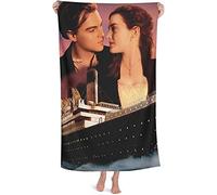 NICHIYOBI Titanic Beach Towels 3D Digital Print Bath Towels, Fashionable Appearance, Travel Towel, Soft and Fade-resistant (6.75 cm x 150 cm)