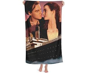 NICHIYOBI Titanic Beach Towels 3D Digital Print Bath Towels, Fashionable Appearance, Travel Towel, Soft and Fade-resistant (6.75 cm x 150 cm)