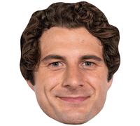 Nicholas David King (Smile) Big Head. Larger than life mask.