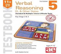 Nicholas Geoffrey Stevens 11+ Verbal Reasoning Year 5-7 GL & Other Styles Testbook 5 Paperback Nicholas Geoffrey Stevens Multicolor