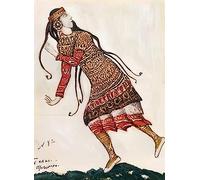 Nicholas Roerich photo A4 sketch of costumes for the rite of spring 1912