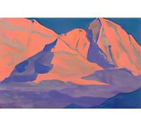 Nicholas Roerich photo A4 study of mountains 3