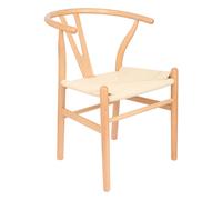 Nicholas Winter Beech Wood Scandi Danish Style Dining Chair - Solid Wood Chairs in Natural Nicholas Winter Natural