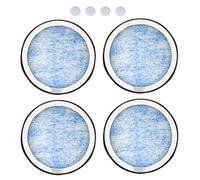 Nicholson Ashtray Mat - 4Pcs Replacement Cartridge with Perfume Tablet, Portable Filter Mat for Most Ashtrays