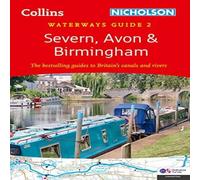 Nicholson Waterways Guides Severn, Avon & Birmingham (2) Spiral bound Book in White Nicholson Waterways Guides White