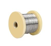 Nichrome Flat Heater Wire, Nichrome Heating Wire Silver Tone 1.2-1.8mm Diameter 1-5 Meter(1.6mm,1meter)