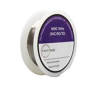 Nichrome Wire Ni90 Resistance Round Wire | 0.25mm (30 AWG 13.86 Ωm) (50 Metre Spool)