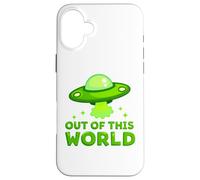 Nicht von dieser Welt Funny UFO Case for iPhone 16 Plus