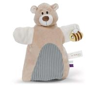 Nici 2 In 1 Bear Doudou And Marionette 26x25 Cm